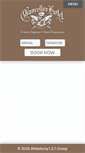 Mobile Screenshot of chancellorhotel.com